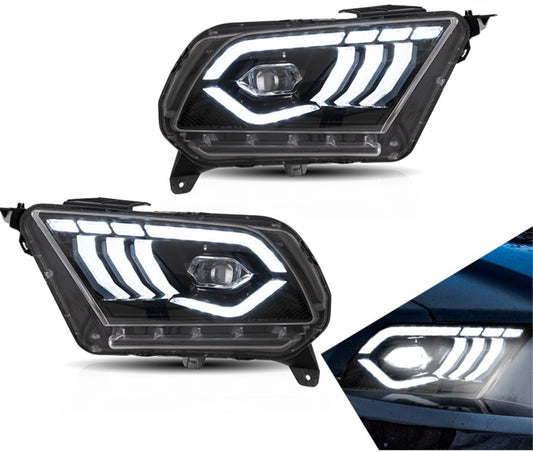 2010-2014 S197 Mustang LED Headlights