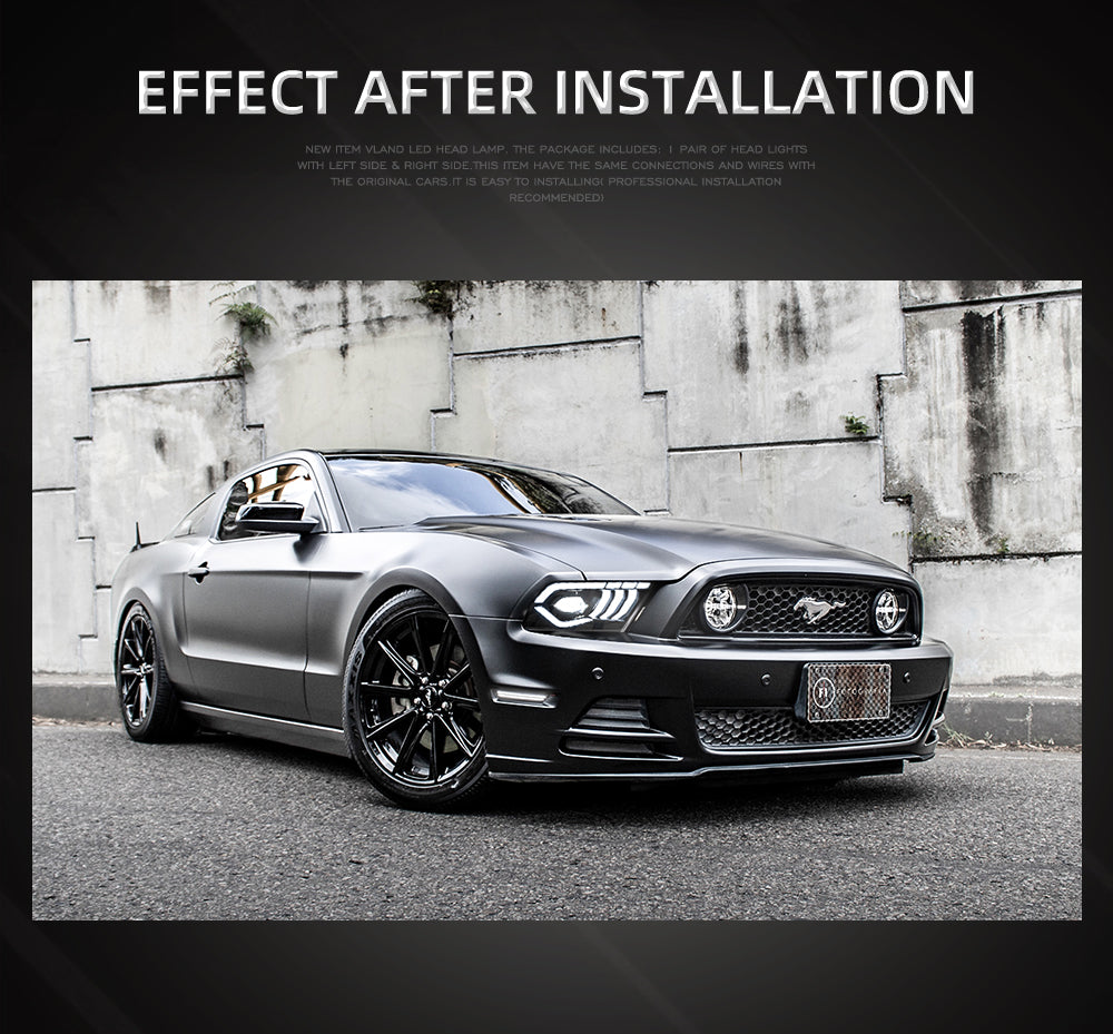 2010-2014 S197 Mustang LED Headlights